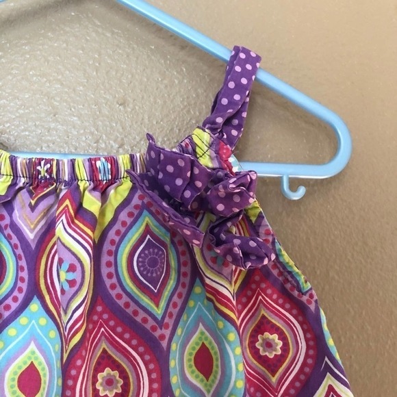 Kids Headquarters Retro Purple Dress Size 5 - Picture 2 of 6